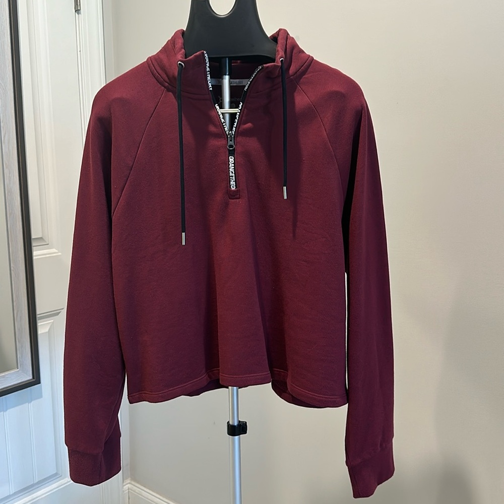 Orangetheory Crew Neck Cropped Sweatshirt